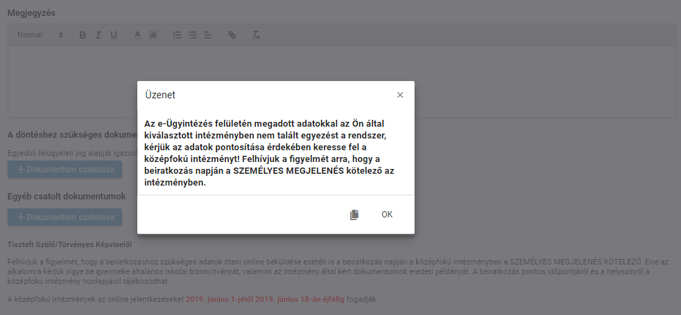 e-Ügyintézés > e-Ügyintézés > Üzenet BKI.png